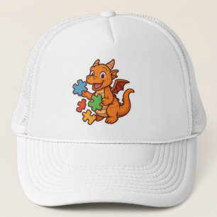 Spielerische Puzzle Dragons Truckerkappe