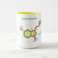 spielerische Serotonin-Tasse