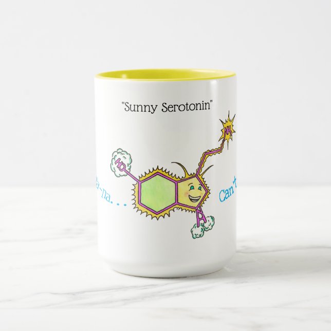 spielerische Serotonin-Tasse Tasse (Zentrum)