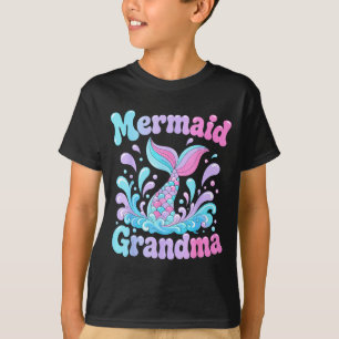 Spielerischer Meerjungfrauenschwanz mit Wasserspri T-Shirt