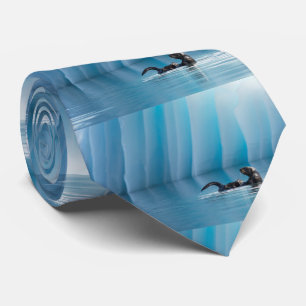 Spielerischer Seeotter Krawatte