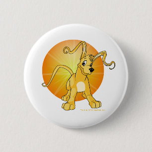 Spielerisches gelbes Gelert Button