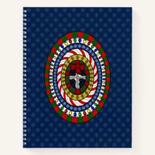 Spielerisches Weihnachtsgeschenk Notizbuch