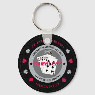 Spielerkette mit Anzügen Schlüsselanhänger