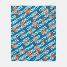 Spielername Basketball Ball Muster