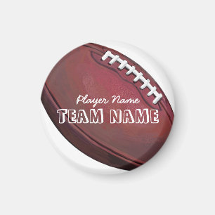 Spielername und Spielernummer Magnet