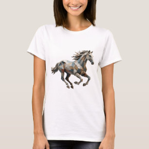 Spielgraue ABSTRACT ART Grafikdesign T-Shirt