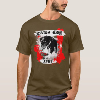 Spielhund APBT American Pitbull Terrier WHITE Edit T-Shirt