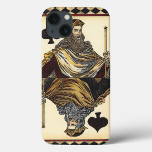 Spielkarte des Königs der Spades durch das Vision  Case-Mate iPhone Hülle