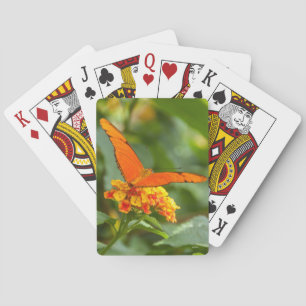 Spielkarte, Foto eines Schmetterlinges Spielkarten
