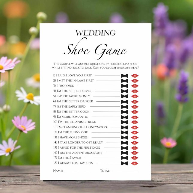 Spielkarte für das Minimalistische Brautparty der  Einladung (Von Creator hochgeladen)