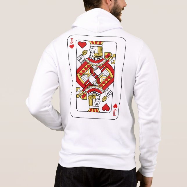 SPIELKARTE HOODIE (Rückseite)