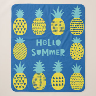 Spielkarte mit Ananas. Sherpadecke