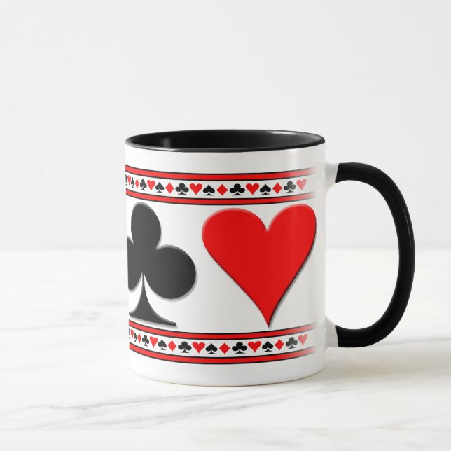 Spielkarte-Tasse Tasse (Rechts)