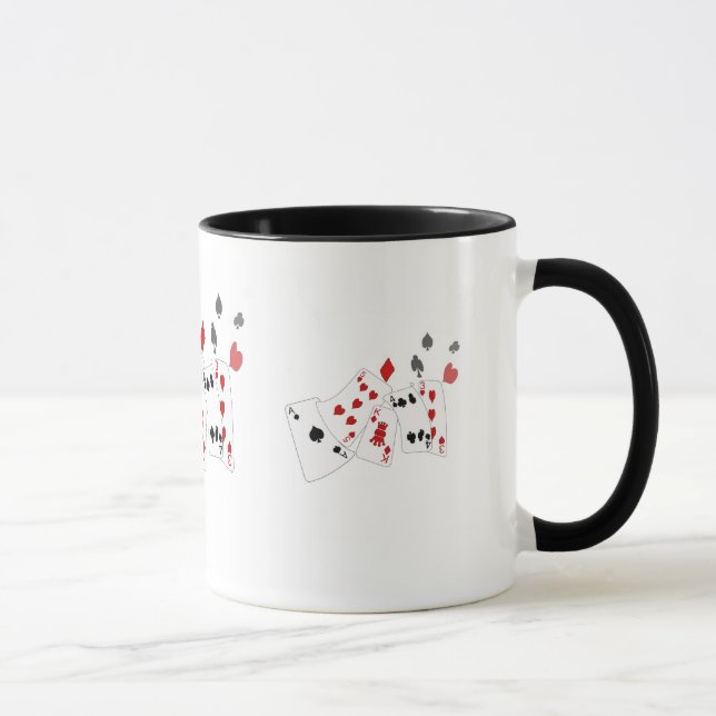 Spielkarten 1-Mug Tasse (Rechts)