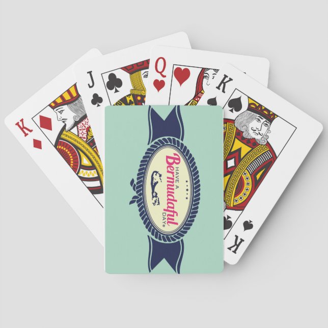 Spielkarten Bermudas (Rückseite)