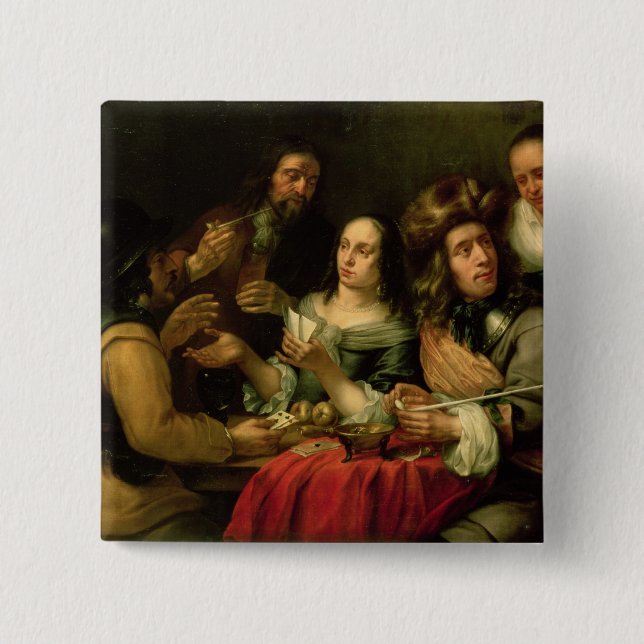 Spielkarten Button (Vorderseite)