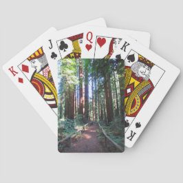 Spielkarten - California Redwood Trail