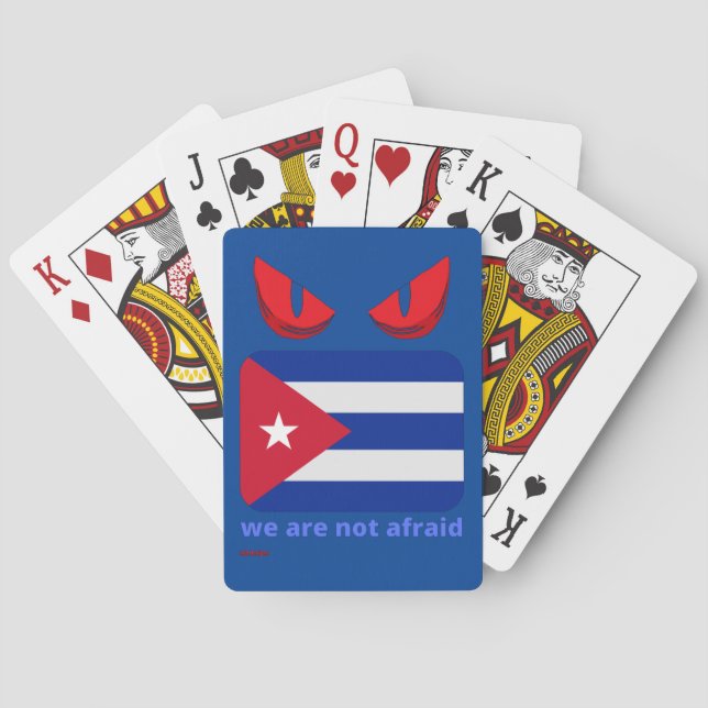 Spielkarten "CUBA" (Rückseite)