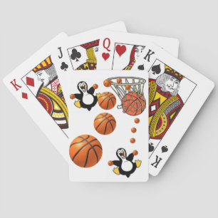 Spielkarten Deck Basketball Pinguine
