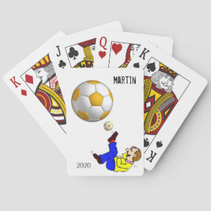 Spielkarten Deck Fußball