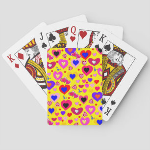 Spielkarten Deck Gelber Regenbogen