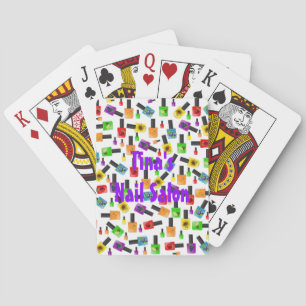 Spielkarten Deck Nagelstudio Farben