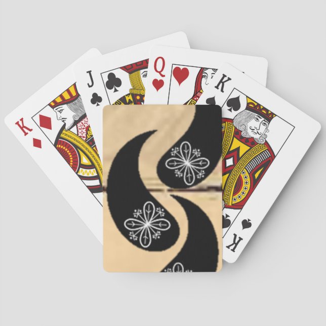 Spielkarten-Deck Spielkarten (Rückseite)