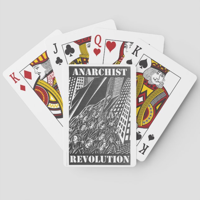 Spielkarten der Anarchistenrevolution (Rückseite)