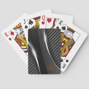 Spielkarten der Kohlenstoff-Faser-3