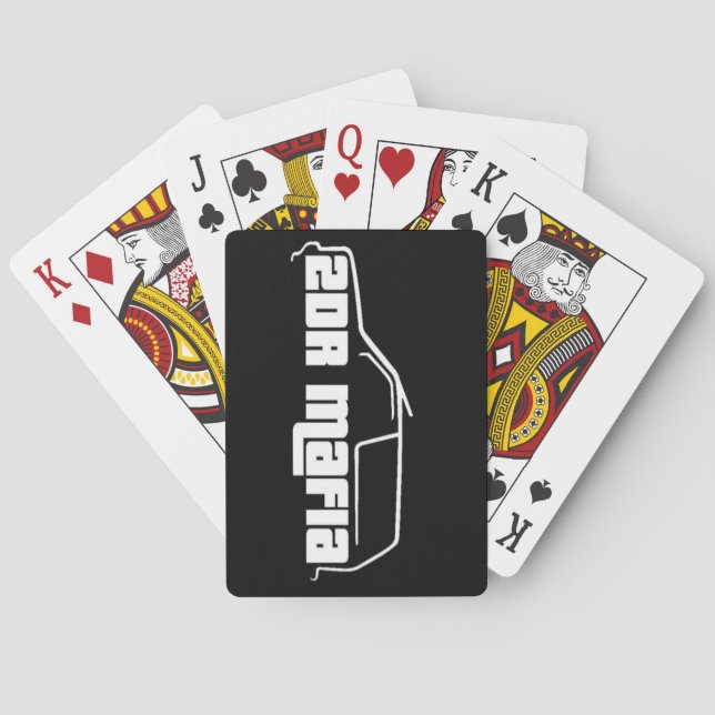 Spielkarten der Mafia-2DR (Rückseite)