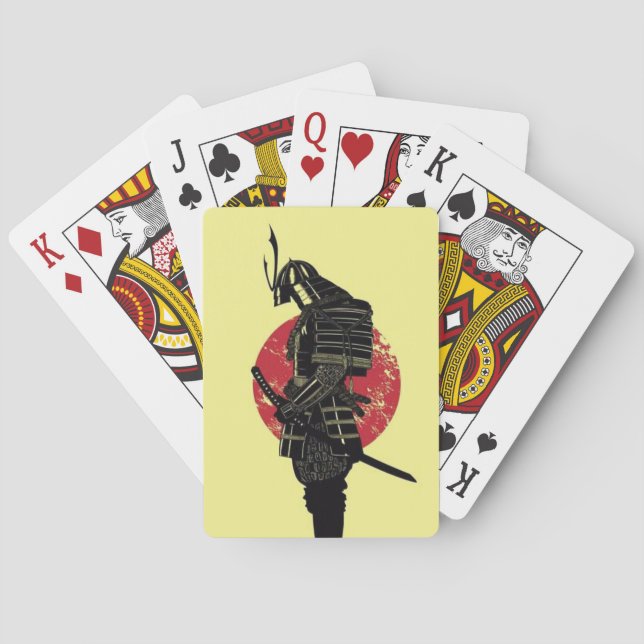 Spielkarten der Samurais (Rückseite)
