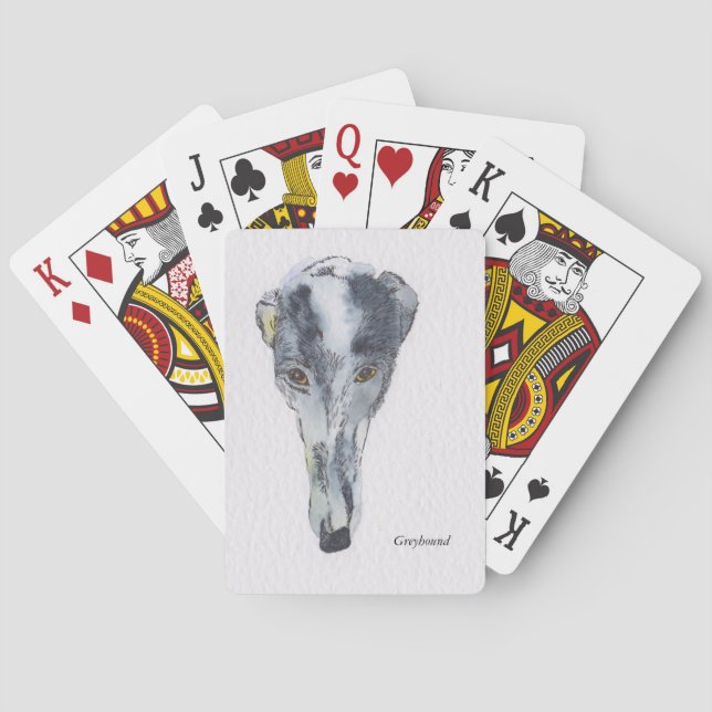 Spielkarten des Windhunds (3) (Rückseite)