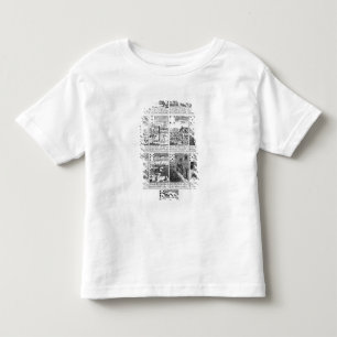 Spielkarten, die "Blasen" Risiken verspotten Kleinkind T-shirt