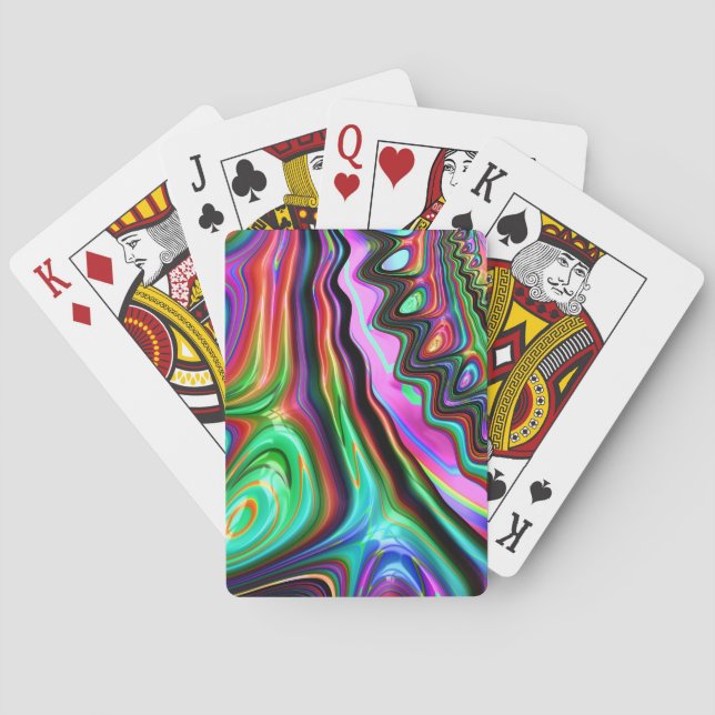 Spielkarten - F827 "Pinball" (Rückseite)