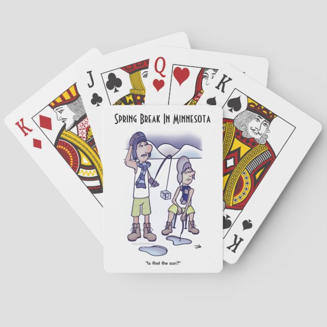 Spielkarten für den Frühling (Rückseite)