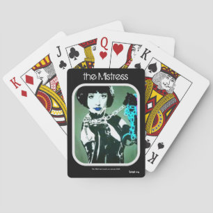 Spielkarten für "die Mistress"
