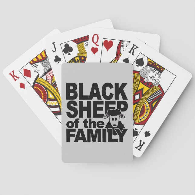Spielkarten für Schwarze Schafe (Rückseite)