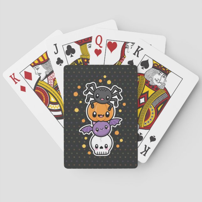 Spielkarten Halloween-Leckereien (Rückseite)