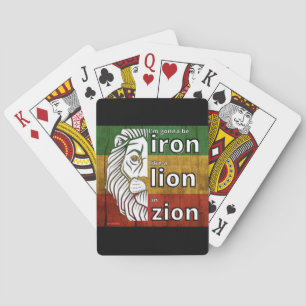 Spielkarten "IRON LION"