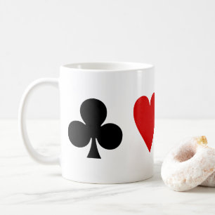 Spielkarten Karten Kartenspielen Diamant Club Hörs Kaffeetasse