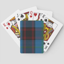 Spielkarten mit Zuhause/Hume Tartan