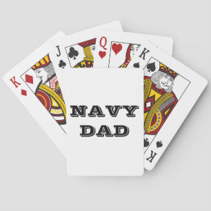 Spielkarten Navy Dad