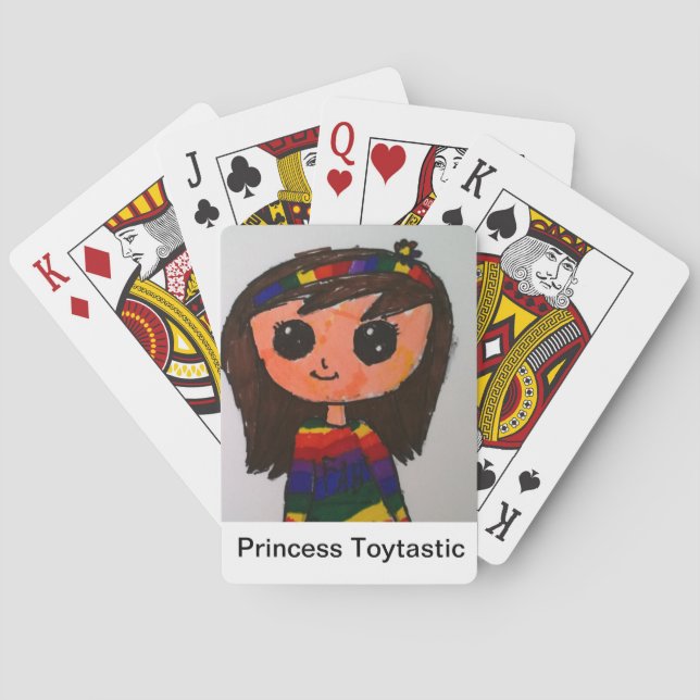 Spielkarten Prinzessin-Toytastic (Rückseite)