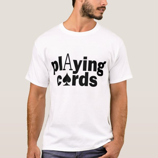 Spielkarten T-Shirt (Vorderseite)