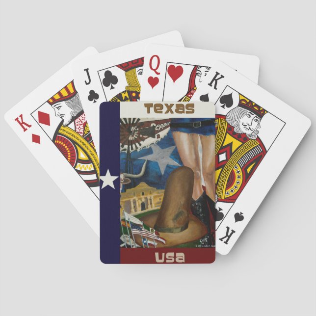Spielkarten Texas (Rückseite)