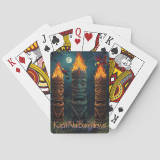 Spielkarten Tiki Kapa Nui Bungalows
