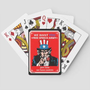 Spielkarten "UNCLE SAM"