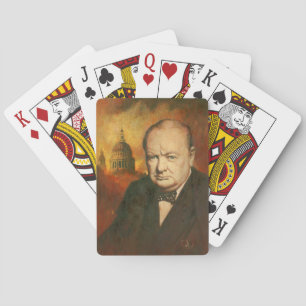 Spielkarten Winston Churchill