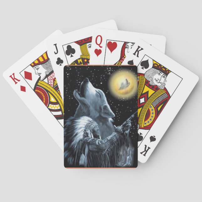 Spielkarteplattform des amerikanischen spielkarten (Rückseite)